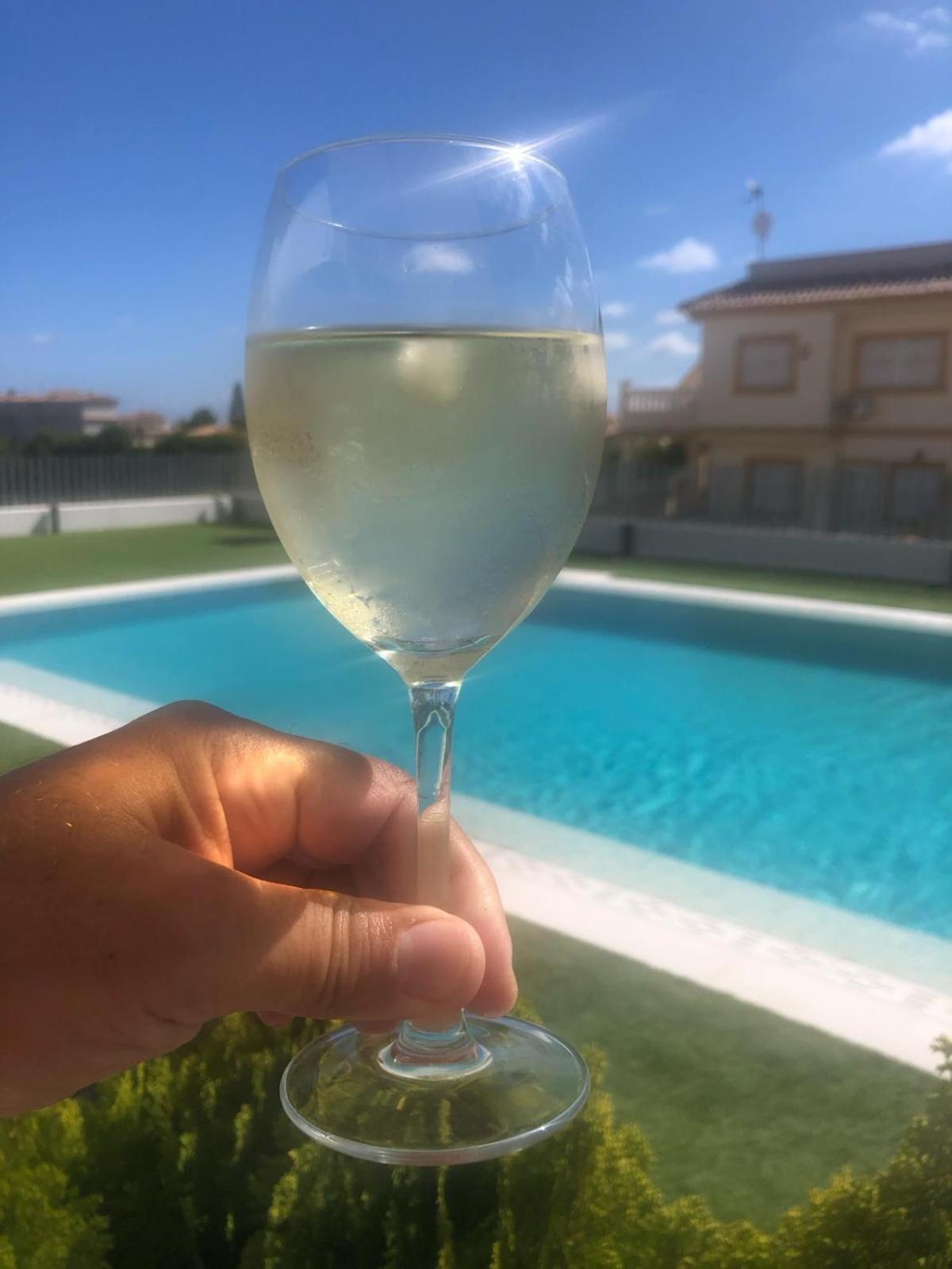 Appartamento Palmview Poolside Heaven In Turquesa Del Mar Orihuela Esterno foto
